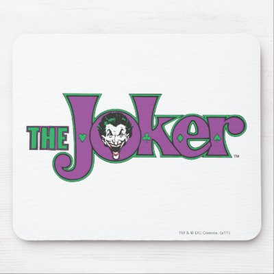 The Joker Logo mousepads