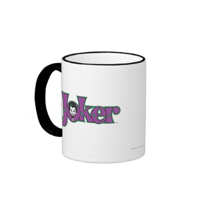 The Joker Logo mugs