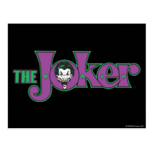 The Joker Logo Postcard