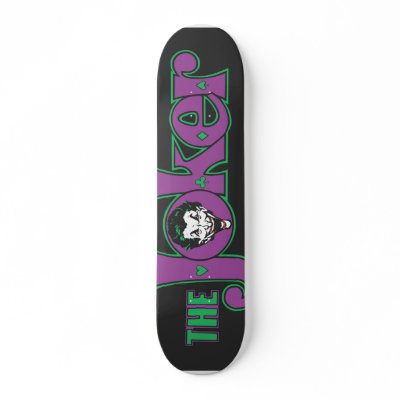 The Joker Logo skateboards