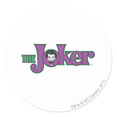 The Joker Logo stickers