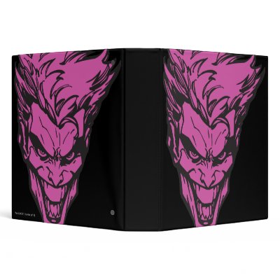 The Joker Pink binders