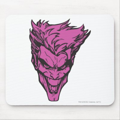 The Joker Pink mousepads