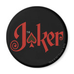 The Joker Playing Card Logo magnets