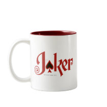 The Joker Playing Card Logo Coffee Mug