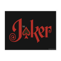 The Joker Playing Card Logo Postcards