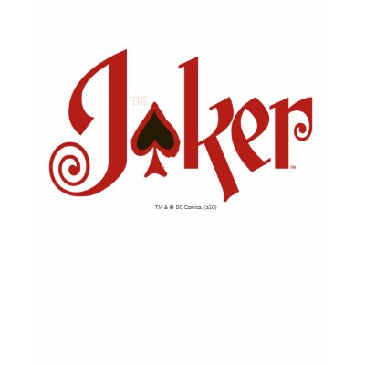 The Joker Playing Card Logo shirt
