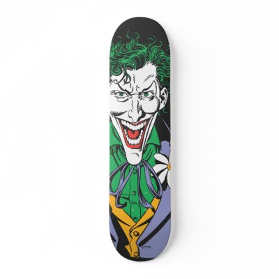 The Joker Points Gun skateboards