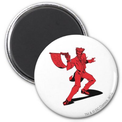 The Joker Red magnets