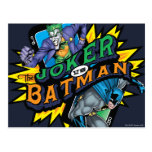 The Joker Vs Batman Post Cards