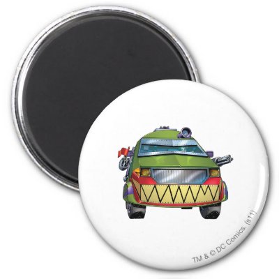 The Joker's Car magnets