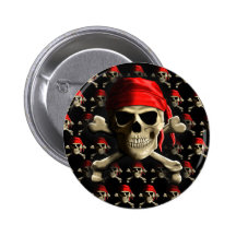 The Jolly Roger Button