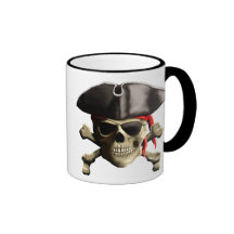 The Jolly Roger Pirate Skull Mug