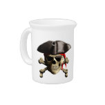 The Jolly Roger Pirate Skull Pitchers