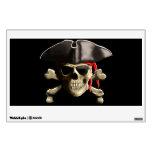 The Jolly Roger Pirate Skull Wall Skins