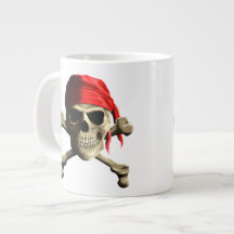 The Jolly Roger Extra Large Mugs