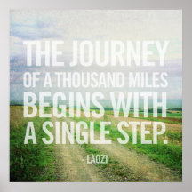 The Journey of A Thousand Miles Poster
