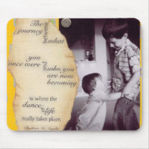 The Journey Of Life Quote Mouse Pad mousepads