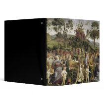 The Journey of Moses, c.1481-83 3 Ring Binder