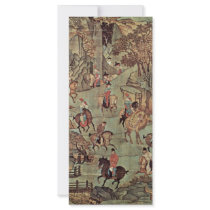 The Journey Of The Emperor Ming Huang Shu After By Personalized Rack Card