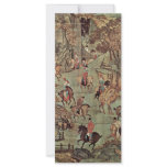 The Journey Of The Emperor Ming Huang Shu After By Personalized Rack Card
