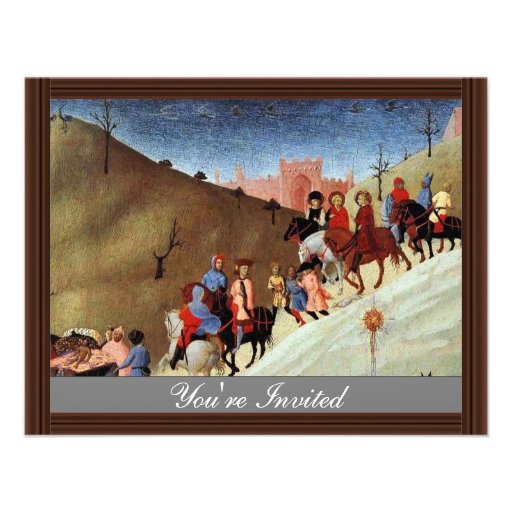 The Journey Of The Magi, A Fragment Of A Picture Personalized Announcement