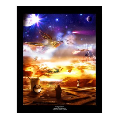 The journey print by Designnrg
