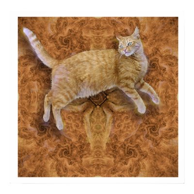 The Joy of Being Orange Poster by Linda_Bucklin