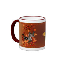 The Joy Of Fall Leaves Mug mugs