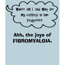 The Joys of Fibromyalgia t-shirts