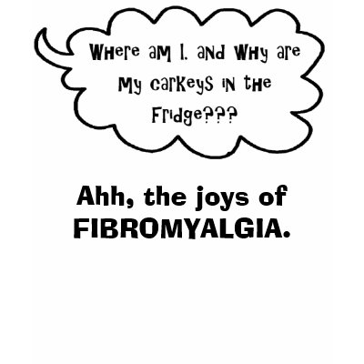 The Joys of Fibromyalgia T-shirt by kazab75