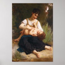 The Joys Of Motherhood by William Bougereau Posters