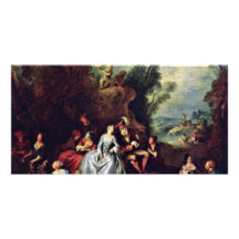 The Joys Of Rural Life By Pater Jean-Baptiste (Bes Custom Photo Card