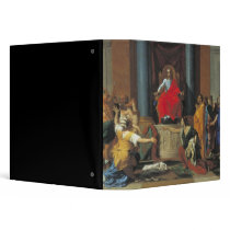 The Judgement of Solomon, 1649 Vinyl Binder