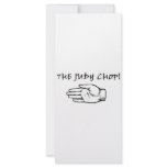 The Judy Chop! Custom Rack Card