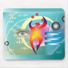 The Juggler Mousepad mousepad