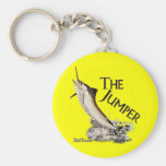 The Jumper-Marlin Breaking the surface Keychain