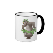 The Jungle Book Baloo with Grass Skirt Disney Coffee Mugs