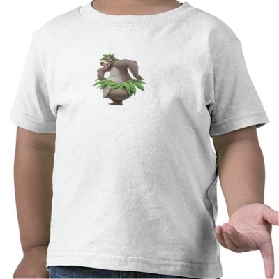 The Jungle Book Baloo with Grass Skirt Disney t-shirts