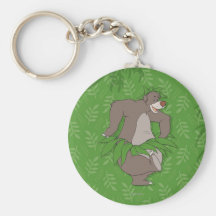 The Jungle Book Baloo with Grass Skirt Keychain