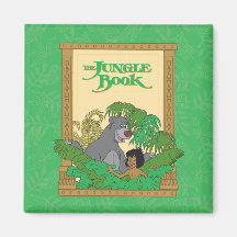 The Jungle Book - Mowgli and Baloo Refrigerator Magnet