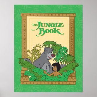 The Jungle Book - Mowgli and Baloo Print