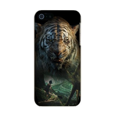 The Jungle Book | Shere Khan & Mowgli Metallic Phone Case For iPhone SE/5/5S