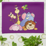 The Jungle Pals Hand Towels