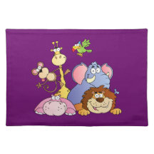 The Jungle Pals Place Mats