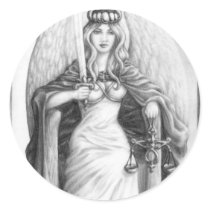 The Justice stickers