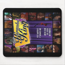 The Karaoke King Mouse Pad mousepads by KaraokeKing The Karaoke King Mouse Pad mousepads