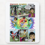 The Karate Angels Comic Book Mousepad