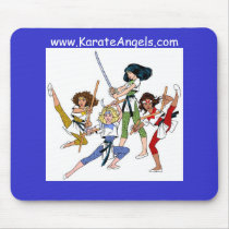 The Karate Angels mousepads