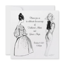 The Katharine Loves Laura Wedding Invitation